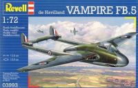 Revell 03993 Самолет Vampire Mk.I