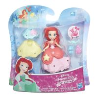 Hasbro B5328 Мини-кукла Принцесса Диснея Ариэль с модными аксессуарами, 8 см