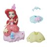 Hasbro B5328 Мини-кукла Принцесса Диснея Ариэль с модными аксессуарами, 8 см
