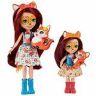 Набор игровой Enchantimals Сестрички с питомцами Фелисити и Феана Лис HCF81