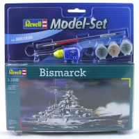 Revell 65802 Сборная модель линкора Бисмарк, подарочный набор