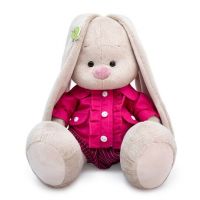 BUDI BASA SidS-299 Мягкая игрушка Зайка Ми в курточке и шортиках, 18 см