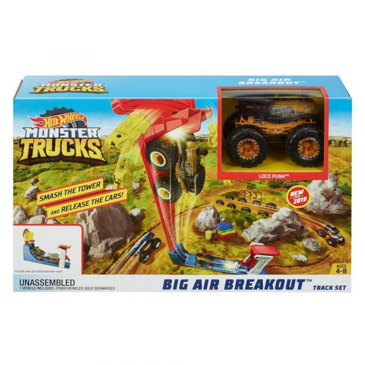 Mattel GCG00 Игровой набор Mattel Hot Wheels Монстр-Трак Воздушный поединок