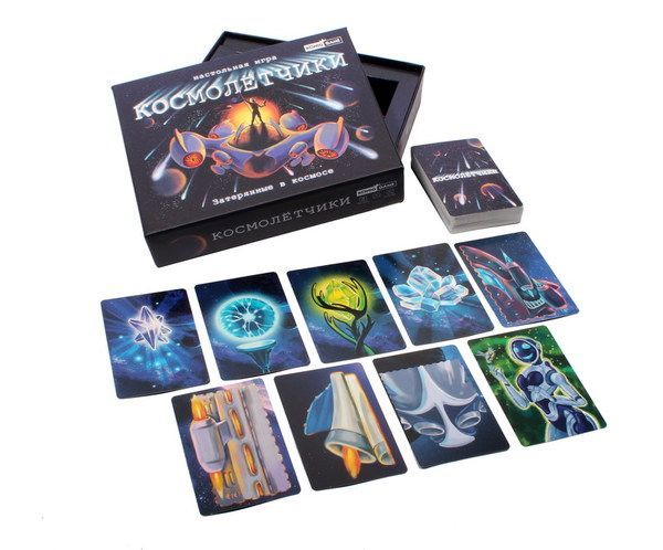 Рыжий кот ИНК-6308 Игра настольная карточная Космолётчики (обучающая, тактическая, семейная)