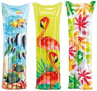 INTEX int59720NP Матрас надувной INTEX "Fashion Mats" (Модный), 3 цвета в ассортименте, 183x69 см