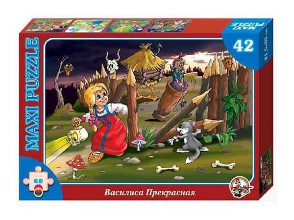 Пазл ДК 42 макси Василиса Прекрасная (Россия) Пазл ДК 42 макси Василиса Прекрасная (Россия)
