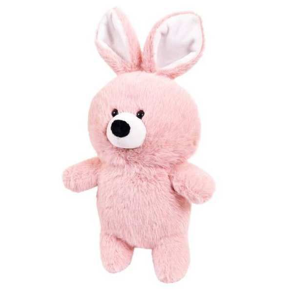 ABtoys M5049 Мягкая игрушка Флэтси Кролик розовый, 24 см