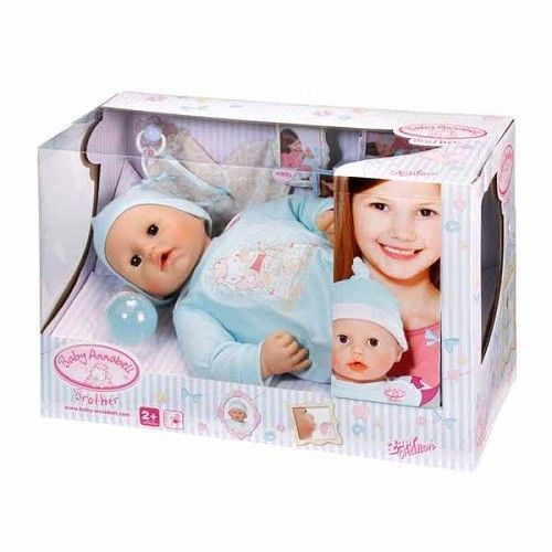 Zapf Creation Baby Annabell 792-216 Бэби Аннабель Кукла-мальчик с мимикой, 46 см