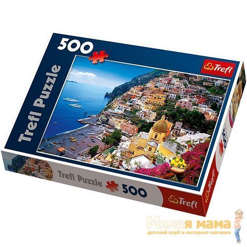 Trefl 37145 Пазл Позитано, Италия, 500 деталей
