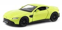 RMZ City 554044-YL Машина металлическая Aston Martin Vantage 2018, 1:32, цвет желтый