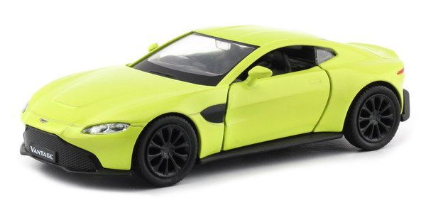 RMZ City 554044-YL Машина металлическая Aston Martin Vantage 2018, 1:32, цвет желтый