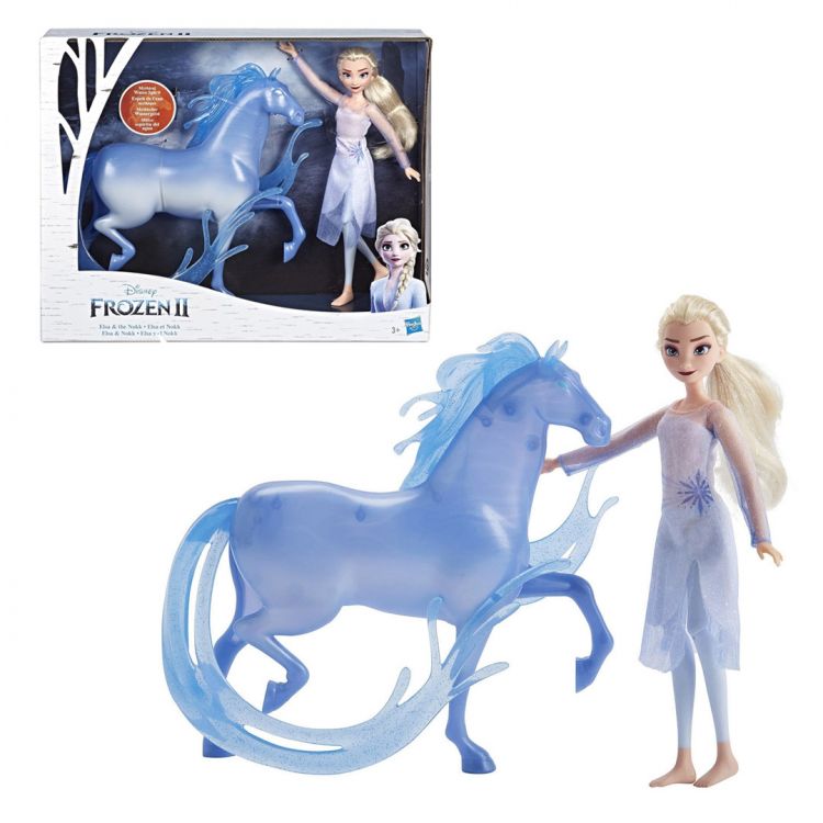 Hasbro E5516 Холодное сердце 2 Кукла Принцесса Дисней, Эльза и Нокк