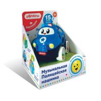 АЗБУКВАРИК 4630027292353 Музыкальная игрушка Азбукварик Люленьки Полицейская машинка