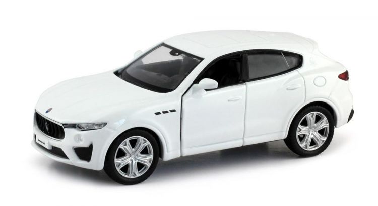 RMZ City 554986-WH Машина металлическая Maserati Levante GTS 2019, 1:32, цвет белый