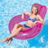 Intex 56830 Надувное кресло-шезлонг со спинкой, 135х114 см
