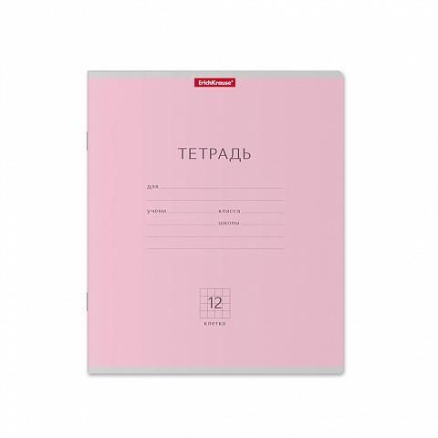 ErichKrause 35196ЕК Тетрадь ученическая 12л КЛЕТКА Классика (розовый) ErichKrause 35196ЕК Тетрадь ученическая 12л КЛЕТКА Классика (розовый)