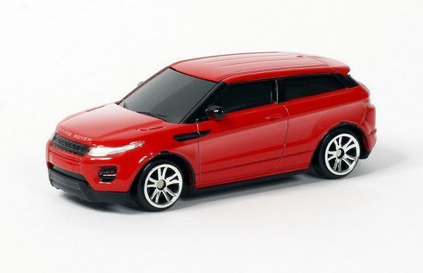 RMZ City 344011S-RD Машина металлическая Range Rover Evoque, без механизмов, цвет красный, 1:64