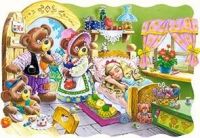 Пазл Castorland 30 деталей Маша и медведи, средний размер элементов 4,6?5,3 см