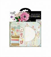ORIGAMI 02867 Набор для творчества. Скрапбукинг-фоторамка "Сладкая жизнь" (голубая) (для 1 фото 13*19 см).