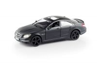 RMZ City 554995 Машина металлическая Mercedes Benz CLS 63 AMG,1:32, инерционная, черный матовый цвет