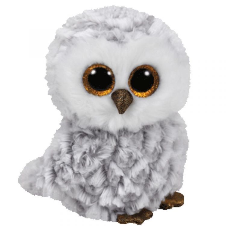 TY 37201 Beanie Boo's Мягкая игрушка Совенок Owlette, 15 см
