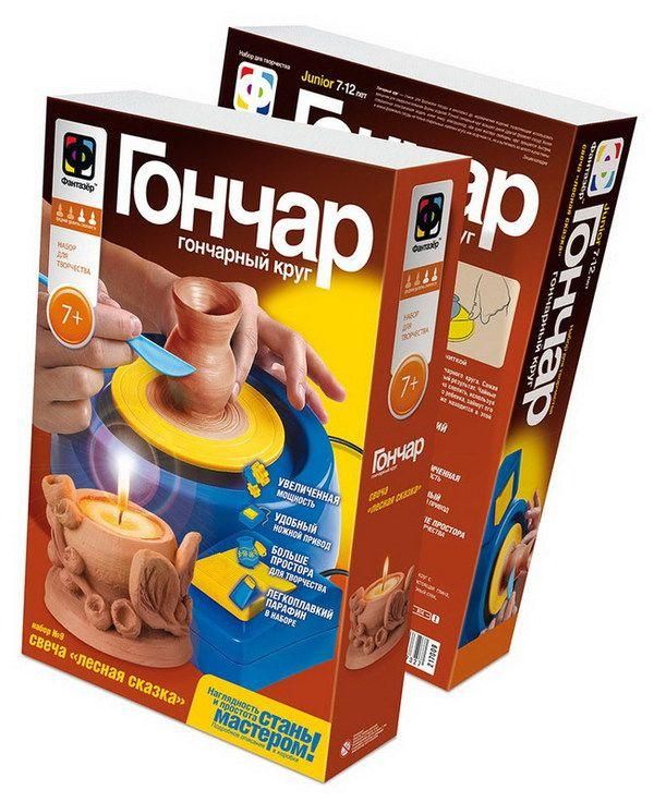 Фантазёр 217009ФН Гончар со свечами СВЕЧА ЛЕСНАЯ СКАЗКА Фантазёр 217009ФН Гончар со свечами СВЕЧА ЛЕСНАЯ СКАЗКА