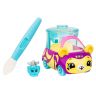 Moose 57131 Машинка Cutie Car S3, меняющая цвет с кисточкой и фигуркой Шопкинс, Busy Blender