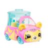 Moose 57131 Машинка Cutie Car S3, меняющая цвет с кисточкой и фигуркой Шопкинс, Busy Blender