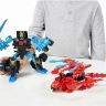 Hasbro A6166 Transformers Construct Bots Конструктор 3в1 Констракт-Боты: Войны, Автобот Дрифт и Буйный Динозавр, 61 деталь