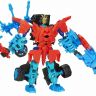 Hasbro A6166 Transformers Construct Bots Конструктор 3в1 Констракт-Боты: Войны, Автобот Дрифт и Буйный Динозавр, 61 деталь