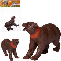 ABtoys (АБтойс) PT-01701 Фигурка Abtoys Юный натуралист Дикие животные и птицы Медведь бурый, термопластичная резина