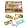 Melissa&Doug 9890 Пазл деревянный "Мои первые пазлы" Животные, в деревянной коробке