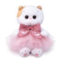 BUDI BASA LB-033 Мягкая игрушка BUDI BASA Кошка BABY Ли-Ли BABY в юбке с блестками 20 см
