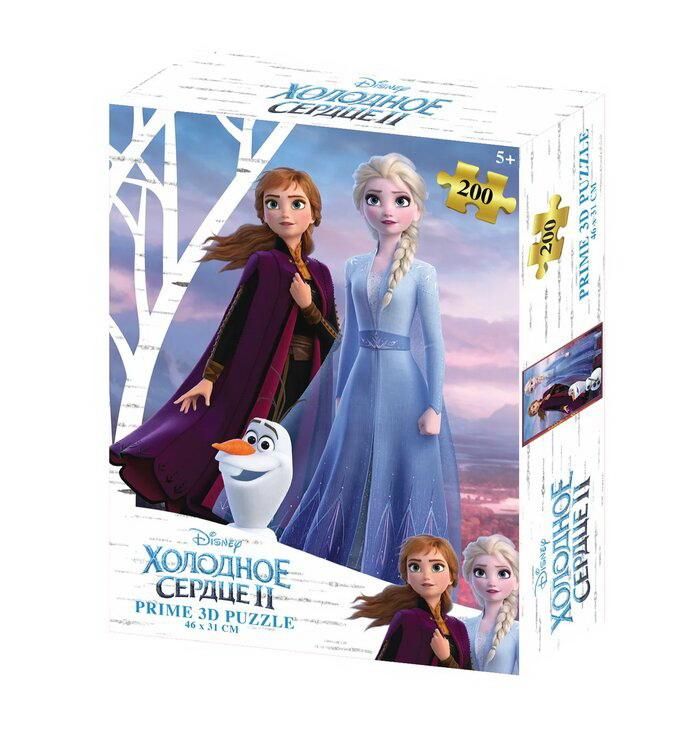 Prime 3D 33046-SBM Пазл Prime 3D Super Холодное сердце 2, 200 элементов