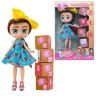1Toy Т15108 Кукла Boxy Girls Бруклин с аксессуарами в 4-х коробочках, 20 см