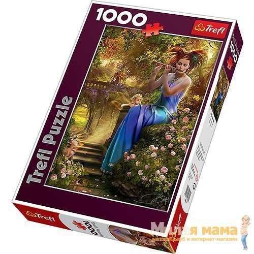 Trefl 10356 Пазл Колыбельная флейтистки, 1000 деталей