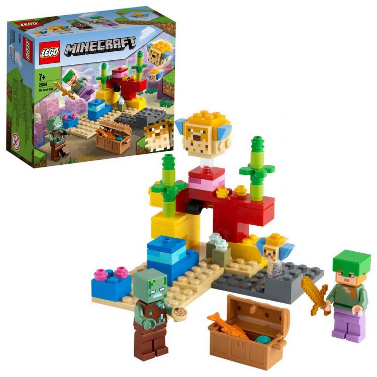 LEGO (Лего) 21164-L Конструктор LEGO Minecraft Коралловый риф LEGO (Лего) 21164-L Конструктор LEGO Minecraft Коралловый риф