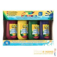 Crayola 3239 Смываемые краски для рисования пальцами