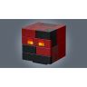 Lego Minecraft 21150 Конструктор Лего Майнкрафт Большие фигурки, скелет с кубом магмы, 142 детали