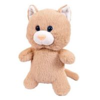 ABtoys M5050 Мягкая игрушка Флэтси Кот бежевый, 24 см