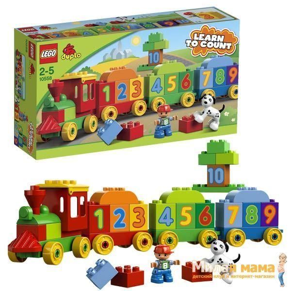 Lego Duplo 10558 Конструктор Лего Дупло Считай и играй, 31 деталь