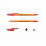 ErichKrause 43196 Ручка шариковая R-301 Orange Stick 0.7, красные чернила