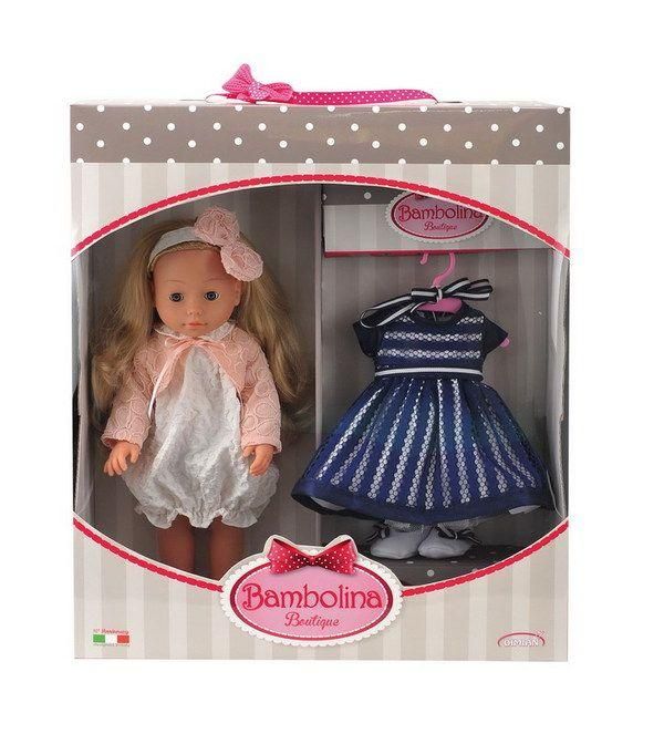 DIMIAN BD1619 Кукла BAMBOLINA BOUTIQUE модница, 40 см