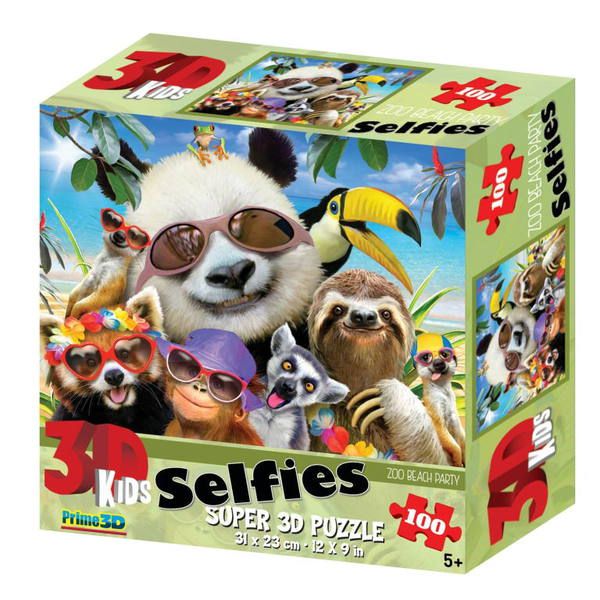 Prime 3D 13701-SBM Пазл 3D 100 Пляжное селфи