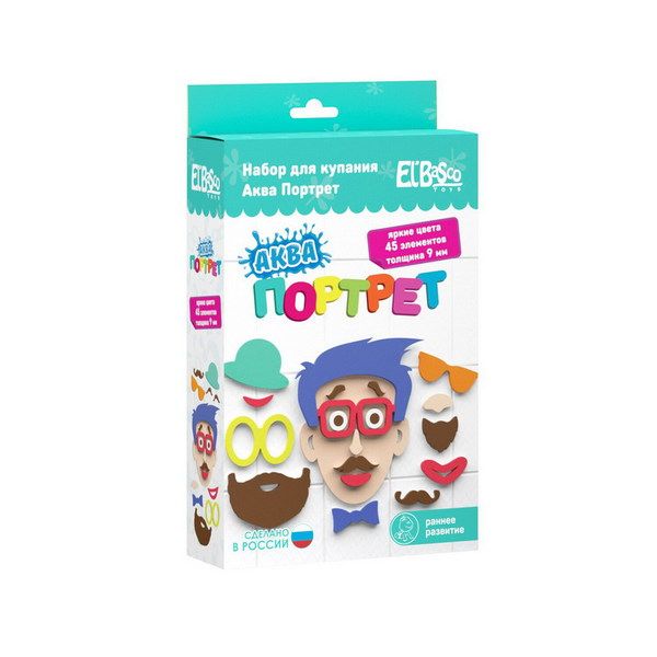 El'BascoToys 06-010 Набор для купания "Аква Портрет Мальчик" El'BascoToys 06-010 Набор для купания "Аква Портрет Мальчик"