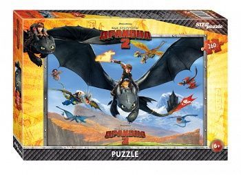 Step puzzle 95030 Пазлы 260 Драконы