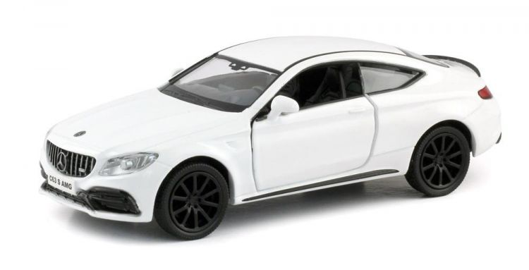 RMZ City 554987-WH Машина металлическая Mercedes-Benz C63 S AMG Coupe 2019, 1:32, цвет белый