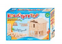 Русский сувенир 70000 Деревянный конструктор «Терем», 109 деталей