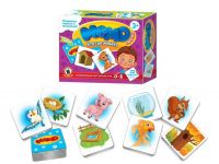Русский Стиль 02450 Настольная игра Русский Стиль Игра Мемо Парочки Кто где живет?