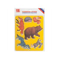 Трафарет Лесные звери